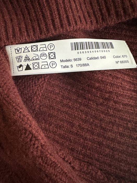 Пуловер Massimo Dutti с кашмир