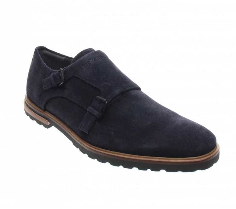 Pantofi monk de lux Strellson 44 piele naturala moale