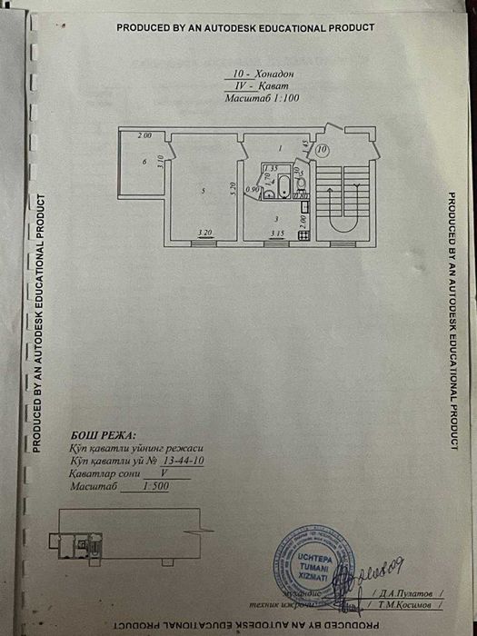 Uy sotiladi 1 xonali