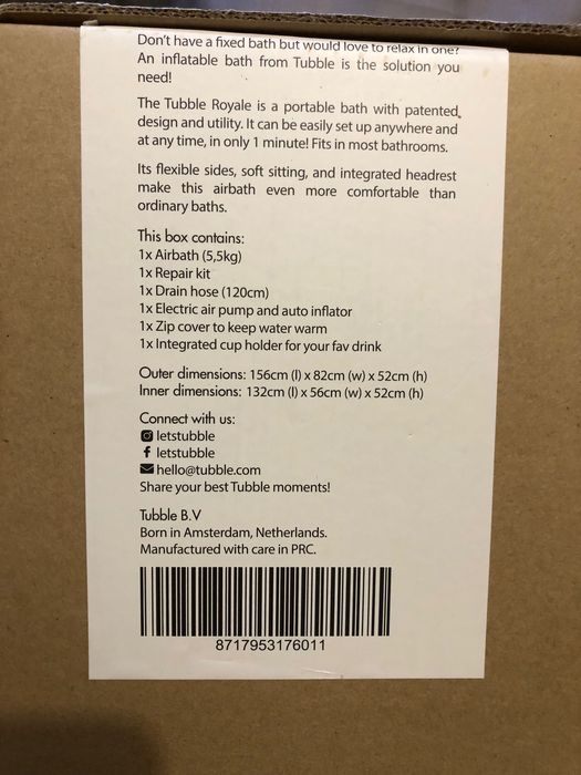 Cadă gonflabilă, ice bath, spa in aer liber