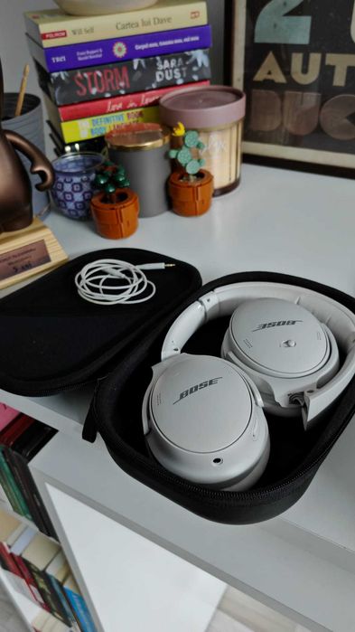 Casti Noise Canceling - Bose QC45 - Bureti noi