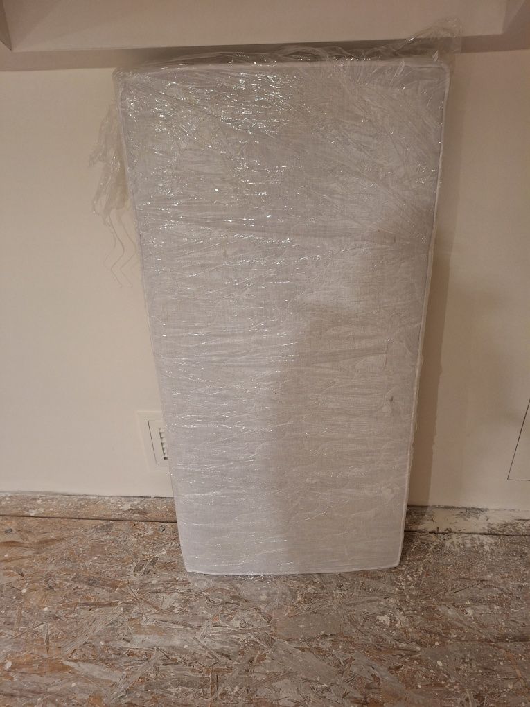 Saltea patut MyKids fibra de cocos integral si husa bumbac matlasat, 1