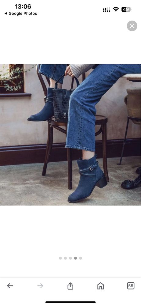 Ghete din piele intoarsa Moda in Pelle Carliy