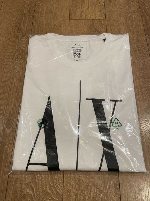 Оригинална тениска ARMANI EXCHANGE бяла, размер: XL