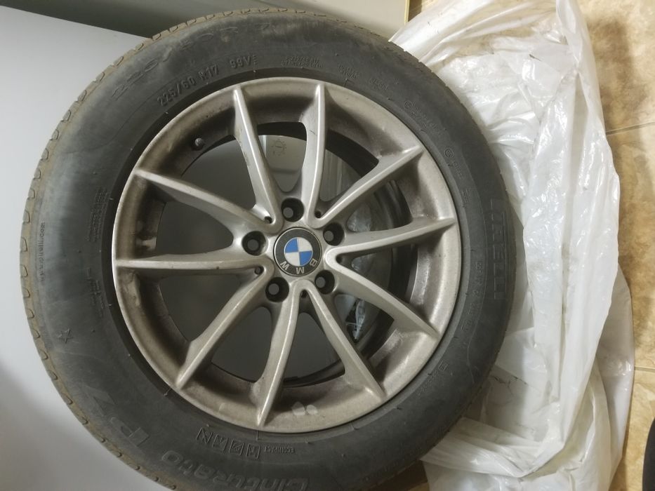 Jante 17" BMW X1/X3 + Anvelope vara Pirelli 225/60 R17 99V