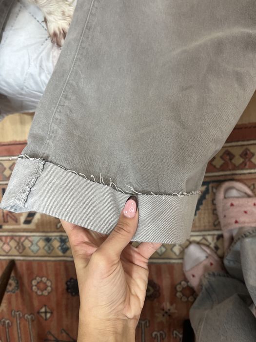 Сиви дънки Pull and Bear