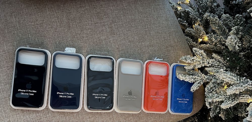 Huse premium din silicon pentru iPhone 17 Pro Max