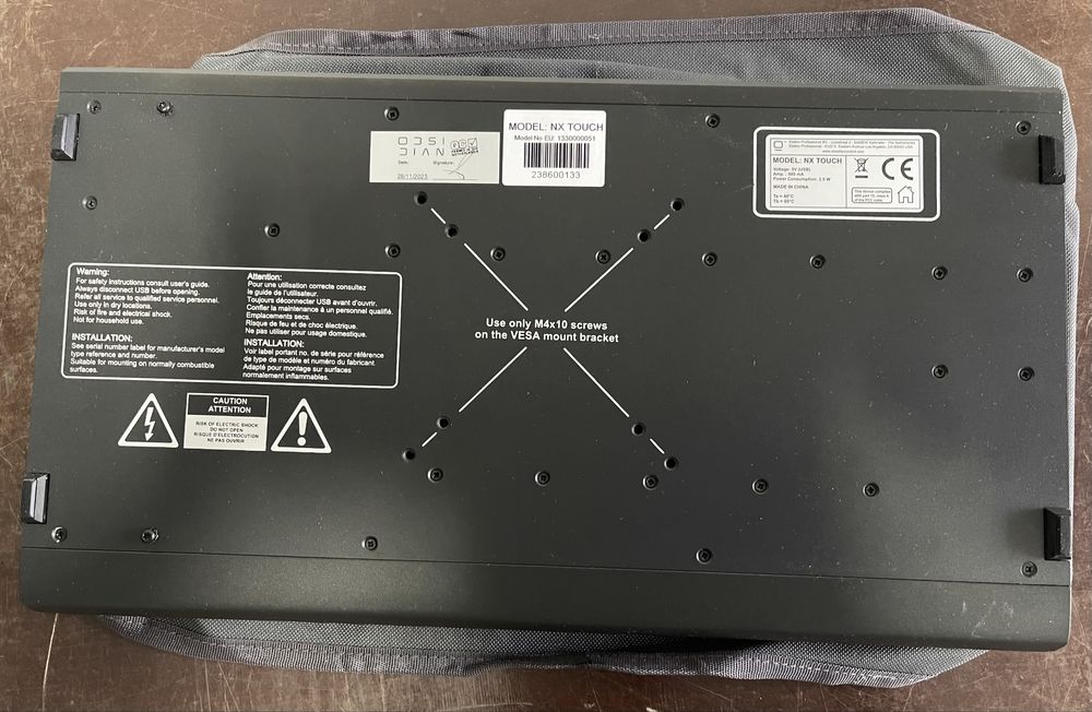 Consola lumini DMX Obsidian NX Touch(ONYX)