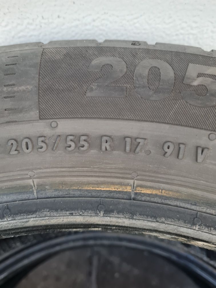 Летни гуми 2 броя CONTINENTAL ContiEcoContact5 205 55 R17 дот 4318