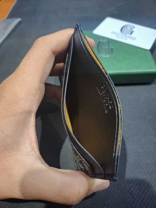 Portofel de carduri Goyard negru