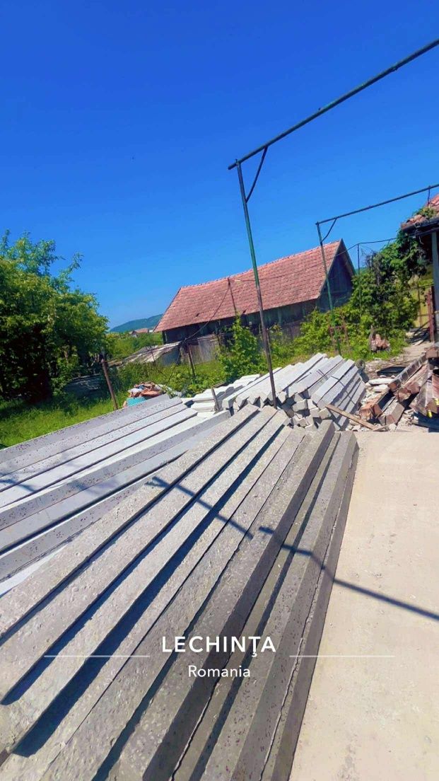 Capace gard stalpi beton intervale gard