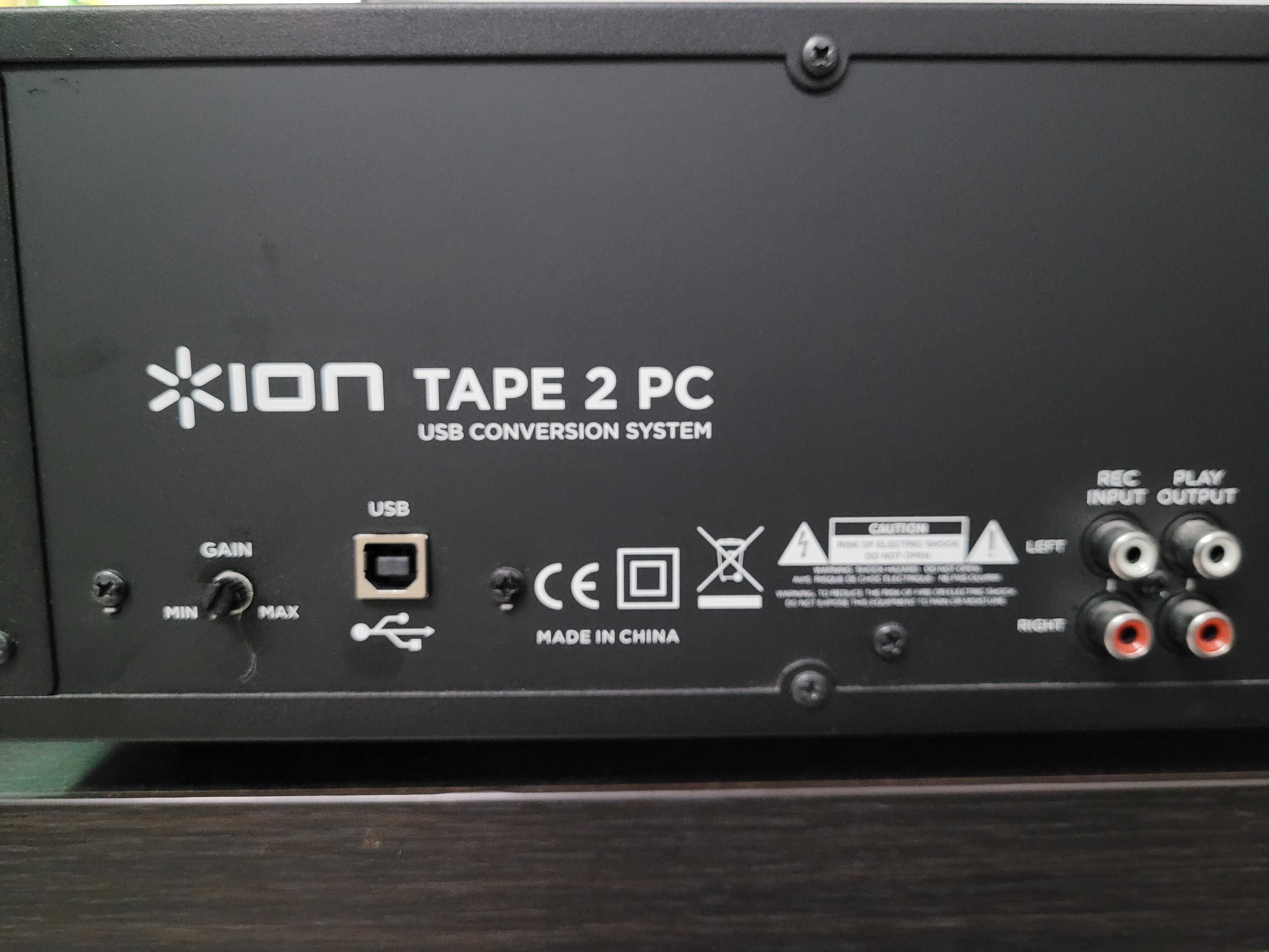 cassette deck ION Tape 2 PC usb conversion system