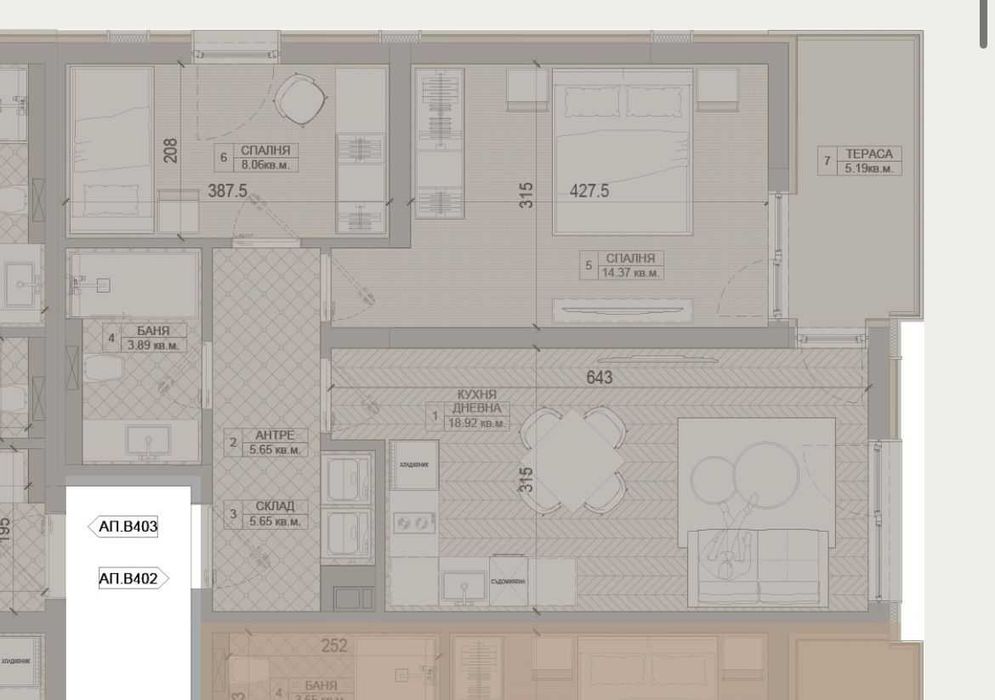 Продава се Тристаен апартамент в Несебър - 70 кв.м за 1358 €/кв.м - Снимка #2