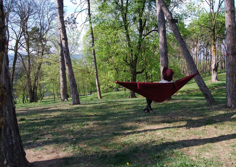 Hamac pentru 2 persoane, diverse culori