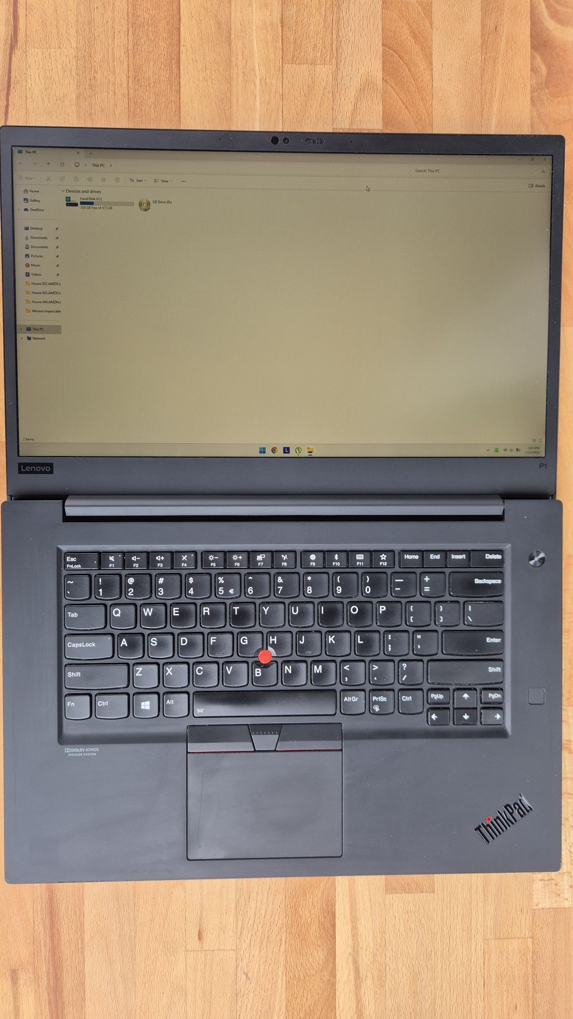 Lenovo Thinkpad P1 gen 2 + dock