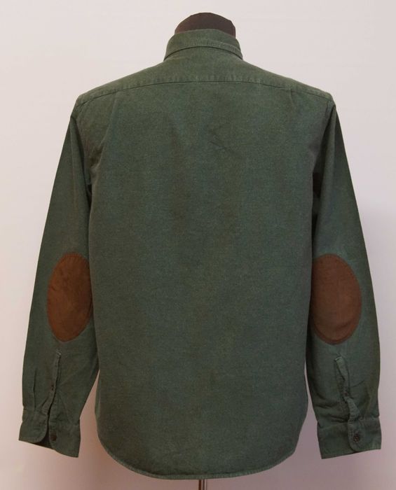 Camasa  J Crew flanel verde marimea M