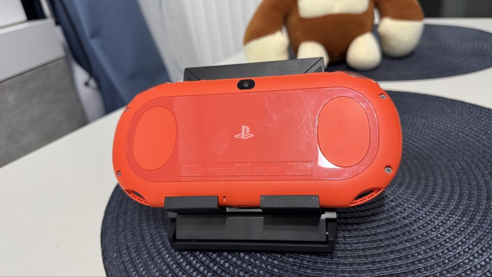 Consola copii PlayStation Ps Vita Orange Neon modata 256gb