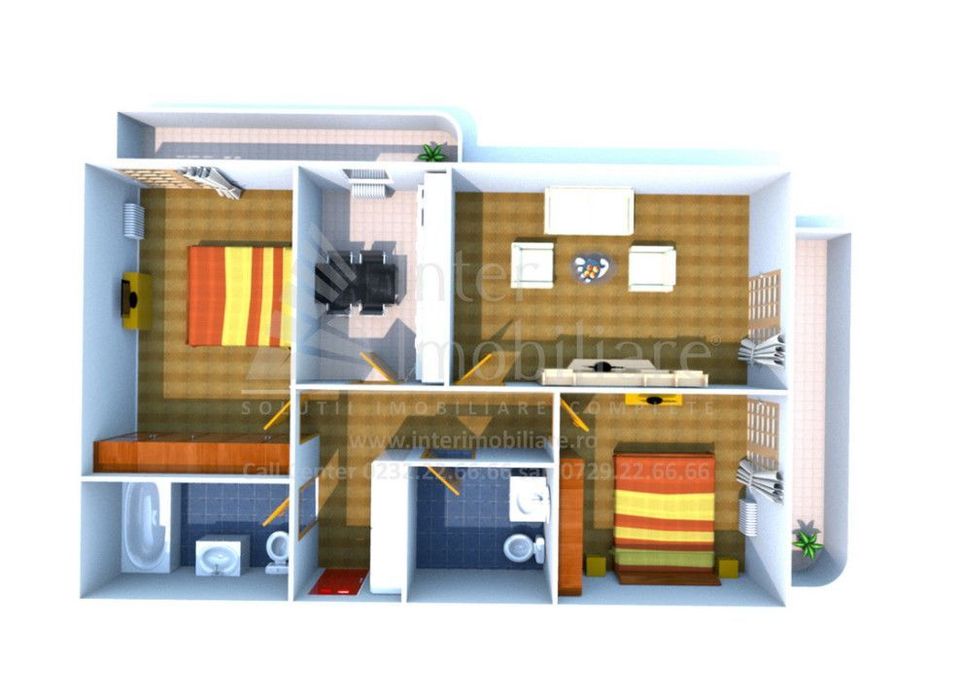 Apartament  3 camere Galata , 91mp  Cod:158141