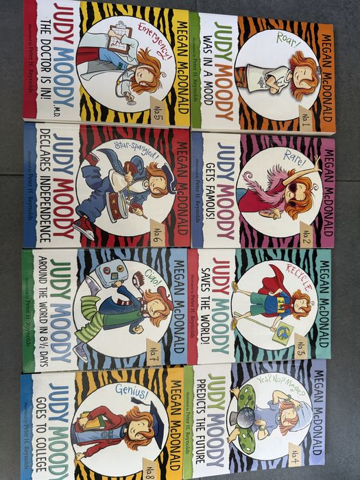 Colectie 8 carti Judy Moody in engleza