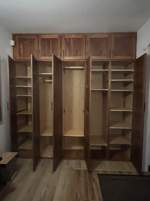 Vand usi lemn - lamele - dulap