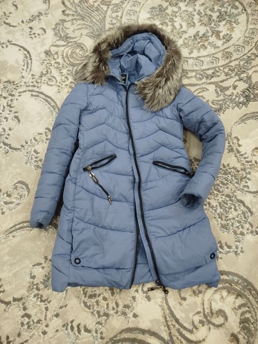 Пуховик..мех натуралка