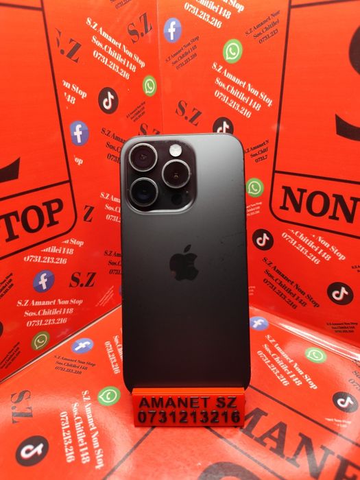 iPhone 15 Pro 89% Baterie Amanet SZ Non Stop