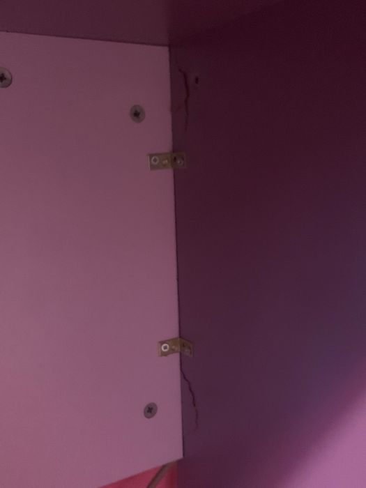 Бюро със секция и двукрилен гардероб