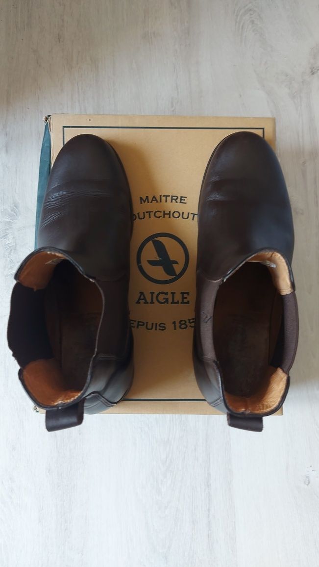 Мъжки боти Aigle - естествена кожа