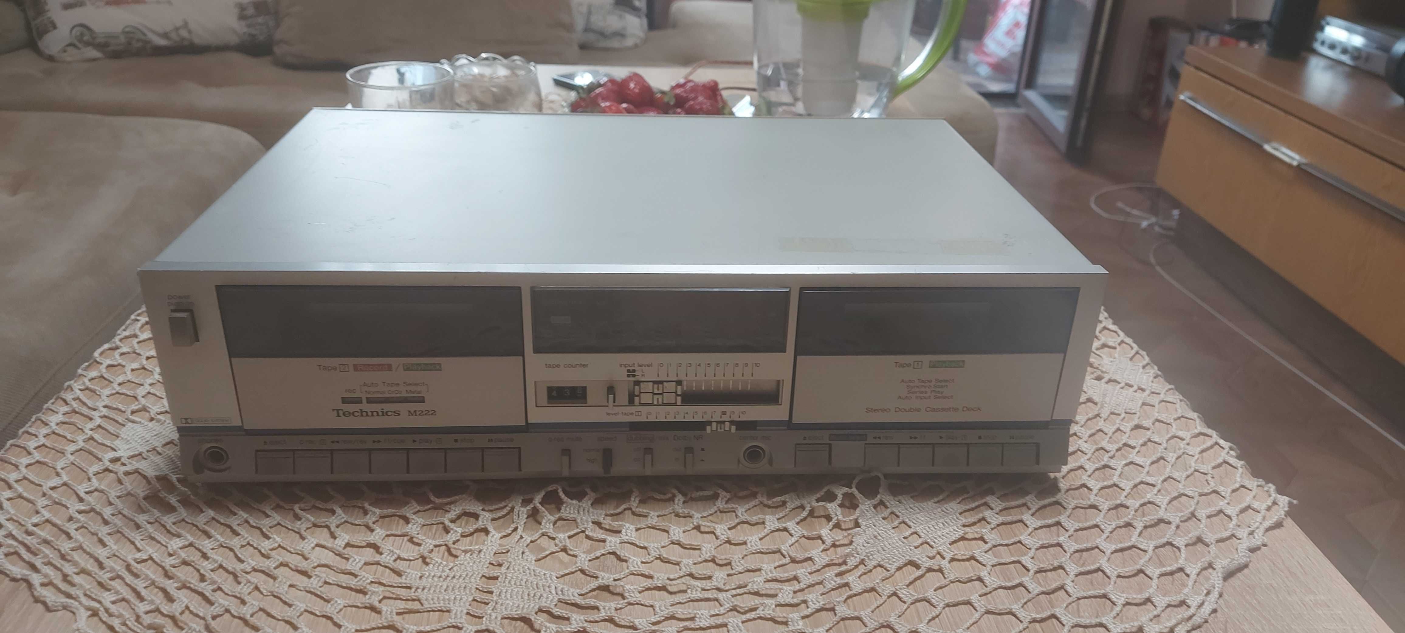 Касетъчен дек Technics M222