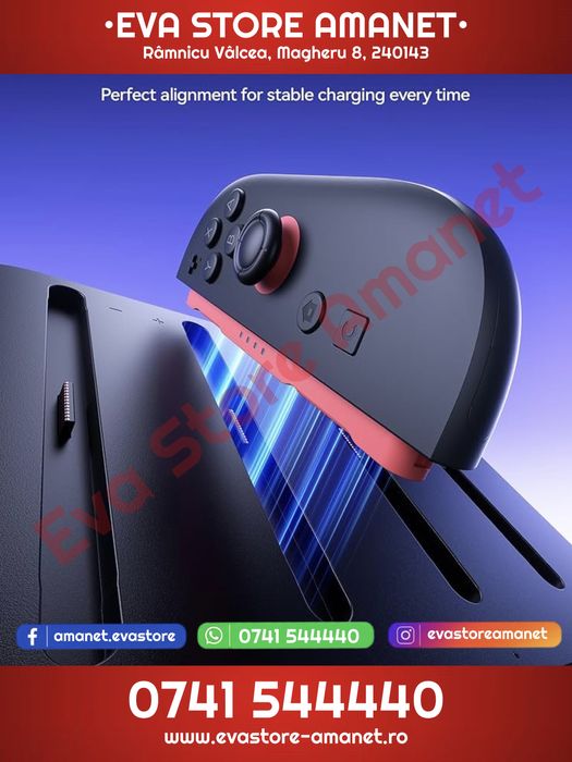 Statie de incarcare portabila JSAUX Joy-Con 4 Nintendo Switch 2