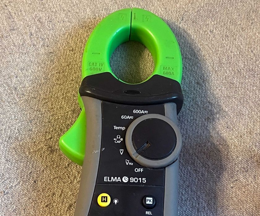 Multimetru cu clema cleste Elma 9015 True RMS AC DC 1000V curent 600A