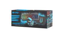 NOU Kit Gaming Fury Thunderstreak - Tastatura, Casti, Mouse, Mousepad