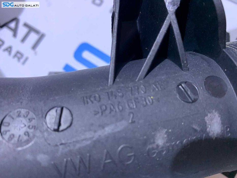 Conducta Teava Tubulatura Completa cu Senzor Presiune Aer MAP Intercooler Seat Alhambra 2.0 TDI CFFA CFFB CFGB CFGC CFFE 2011 - 2015 Cod 1K0145770AE [C4205]