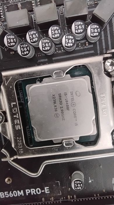 i5 10400f и материнская плата b560m-pro-e