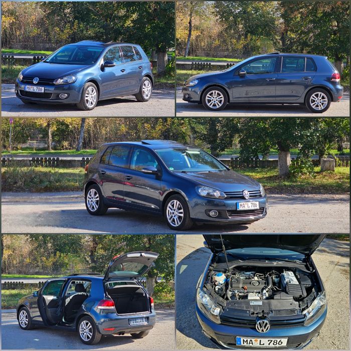 VW Golf 6 1.4TSI DSG AUTOMATA SenzoriParcare Clima ÎncălzireScaune