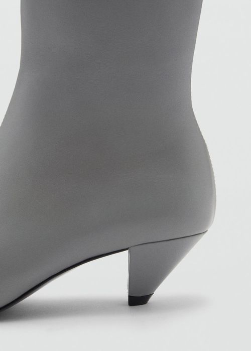 Кожени боти/ботуши Mango, 38 - 38.5, нови