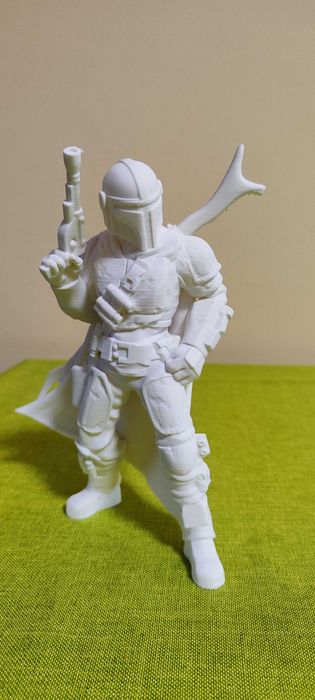 Star Wars Mandalorian - 3D Принтирана играчка (необядисана)