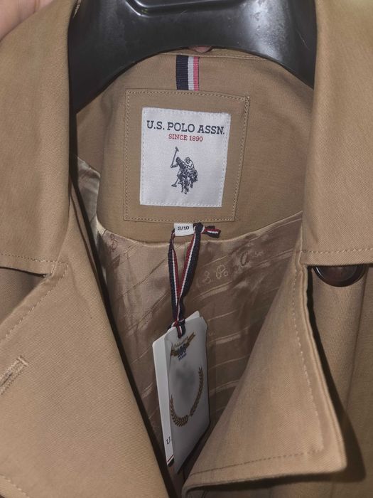 Шлифер тренч U.S. Polo