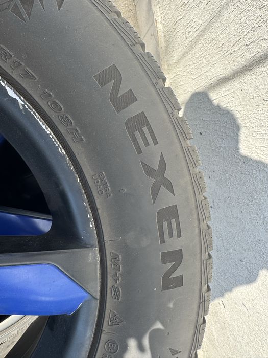 4 бр. Лети джанти 17 цола за Тойота раф 4,Рено 5х114