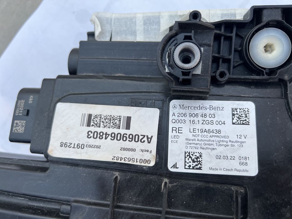 Фар за Мерцедес С 206,Far za Mercedes W206 Led digital