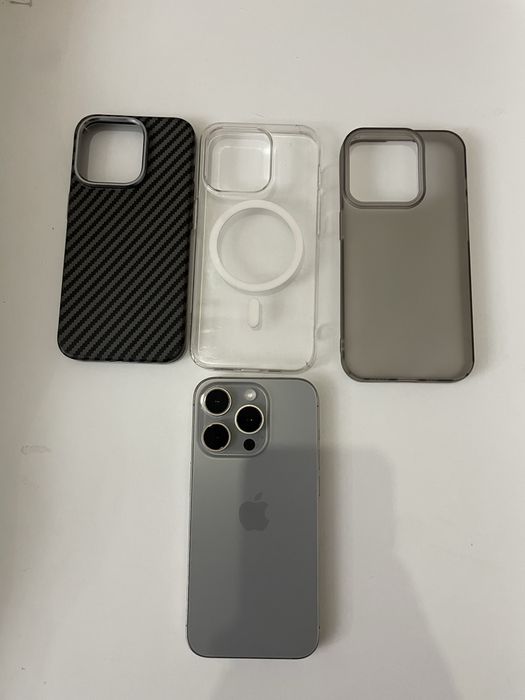 Iphone 15 pro natural titan