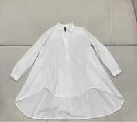 Белая итальянская блузка