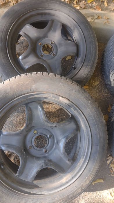Jante structurale Logan 3 pe  16 cu anvelope iarnă noi