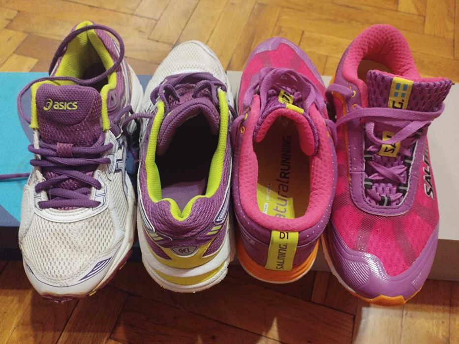 Asics, Salming, Reebok-38-обувки за бягане