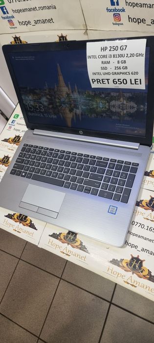 Hope Amanet P6 Laptop HP 250 G7 #154394
