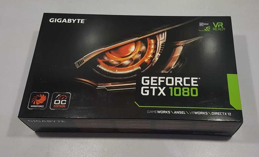 Видео карта GIGABYTE GeForce® GTX 1080 WINDFORCE OC 8G GDDR5 256-bit