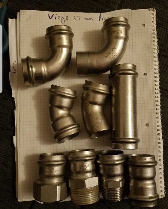 FItinguri Rems  inox viega si Geberit