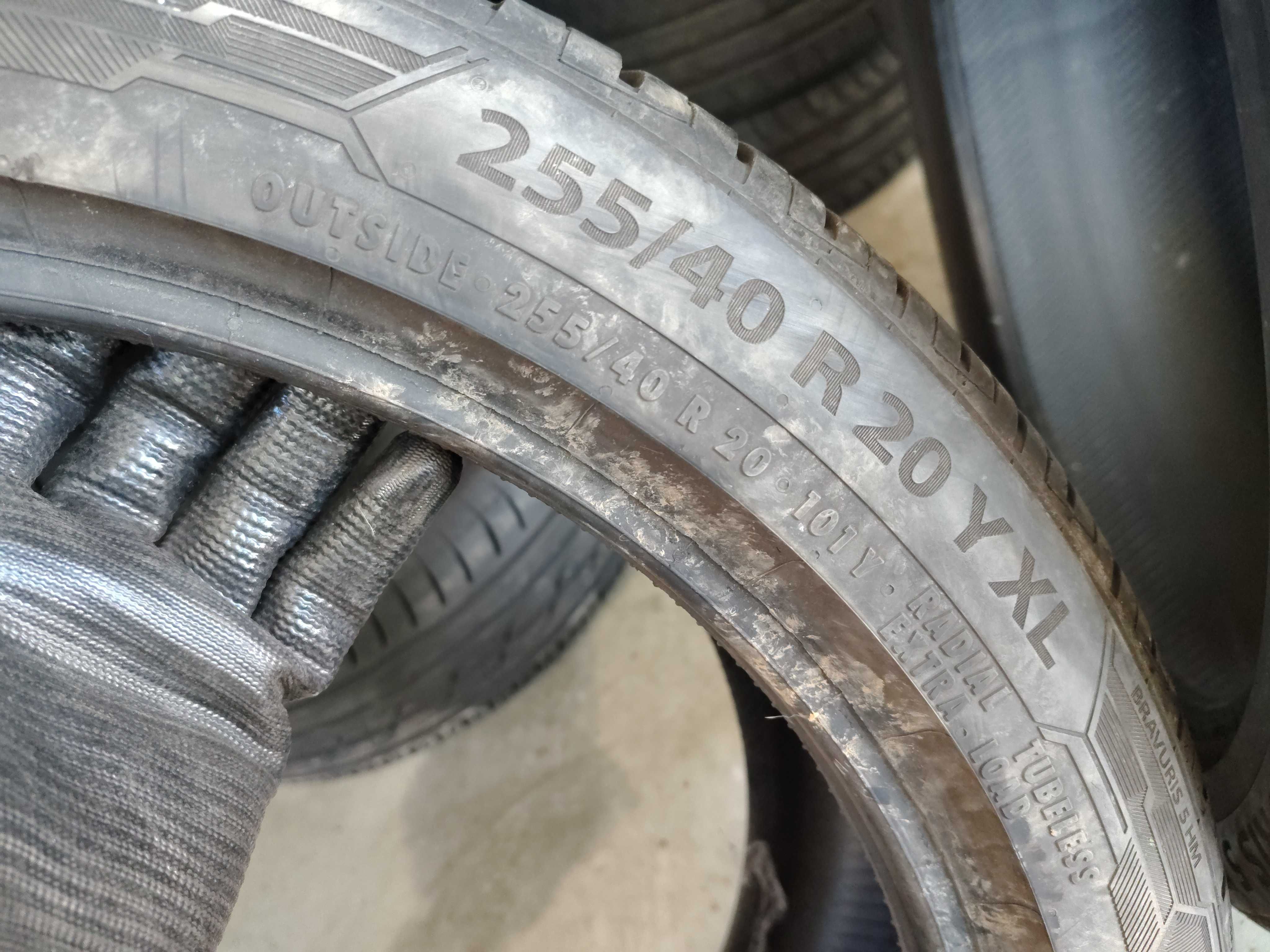2бр.летни гуми BARUM 255 40 20 DOT21 цена за брой