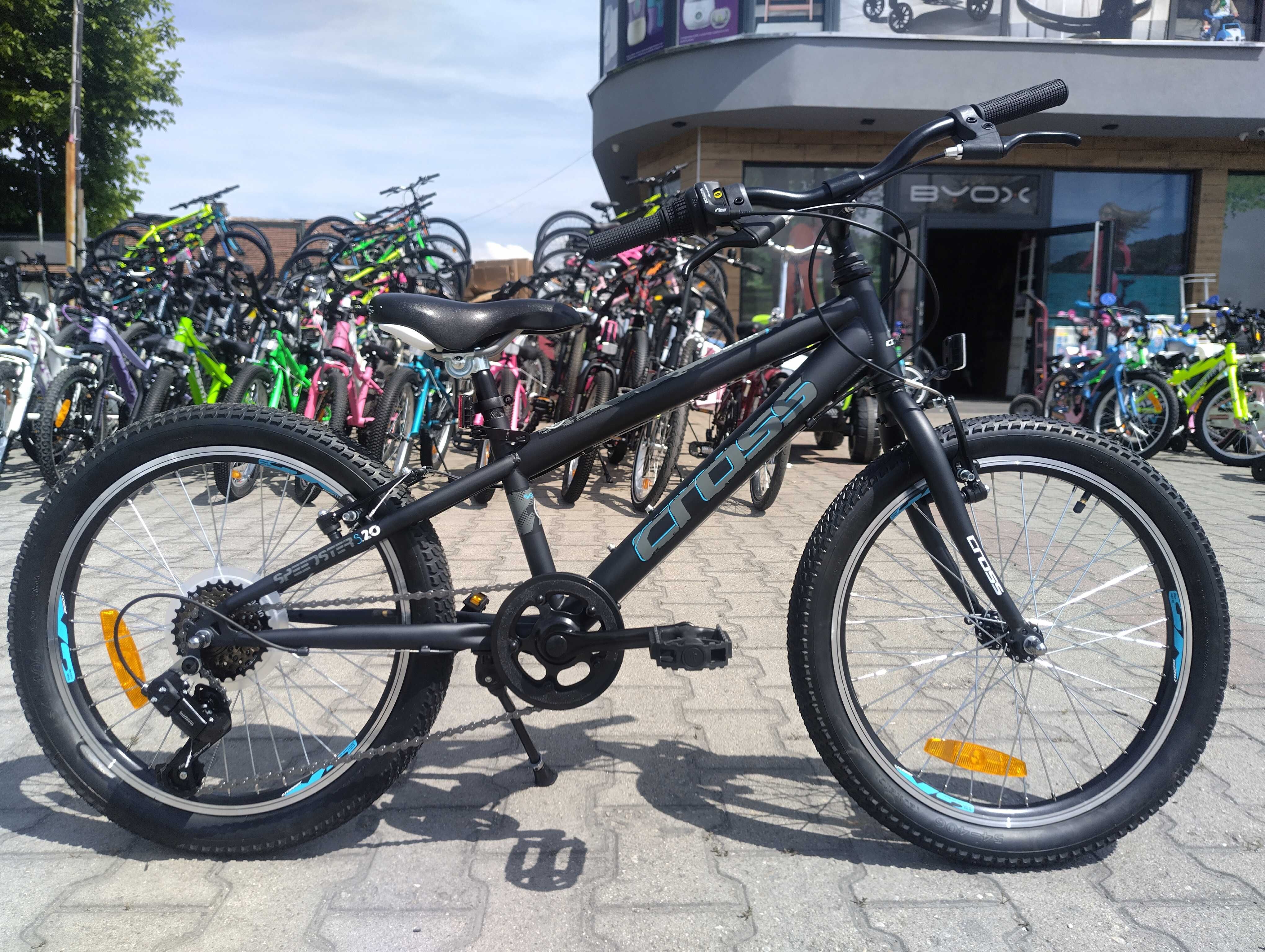 CROSS Велосипед 20" SPEEDSTER черен