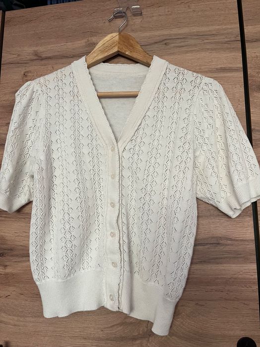 Винтидж жилетка с къс ръкав